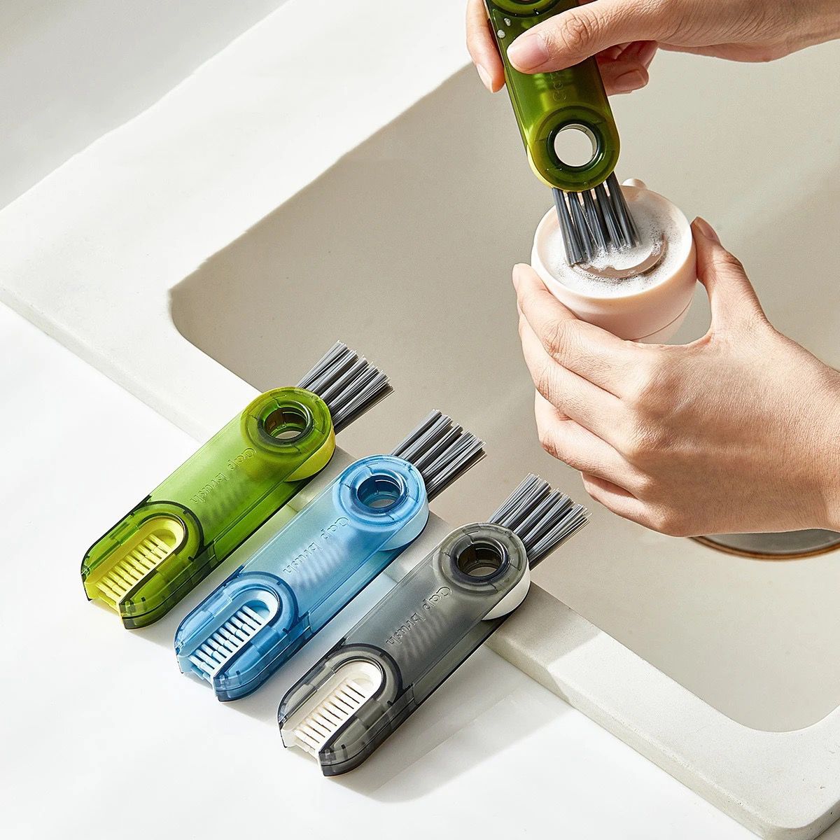 3-in-1 Bottle/Tumbler/Crevice Cleaning Brush