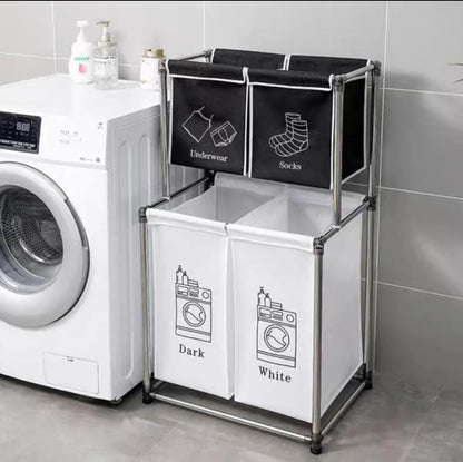 Laundry hamper basket