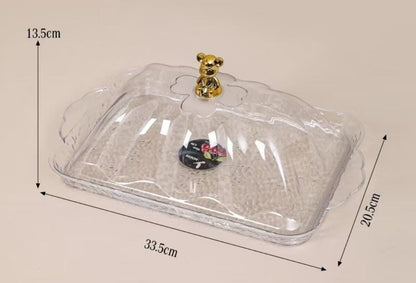 Acrylic tray and cover