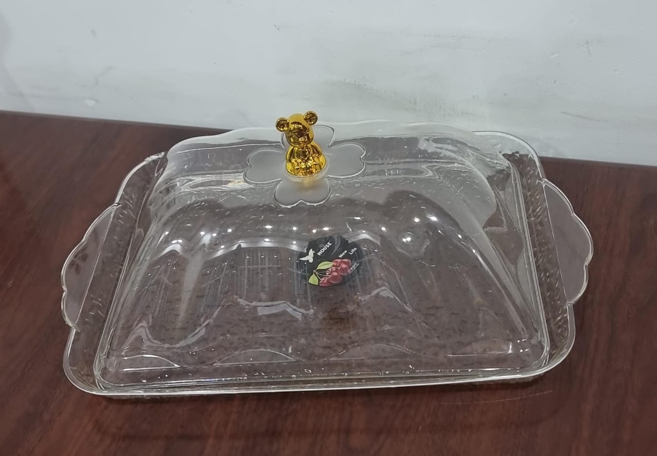 Acrylic tray and cover