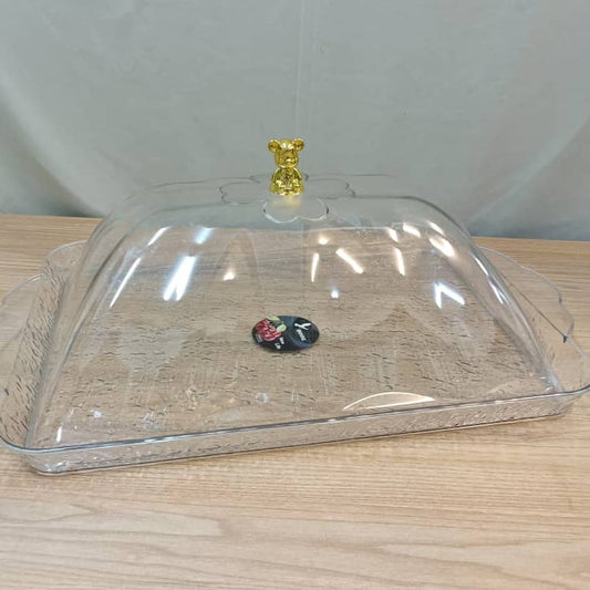 Acrylic tray and cover