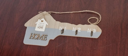 Wooden key hanger decor  BlackNov