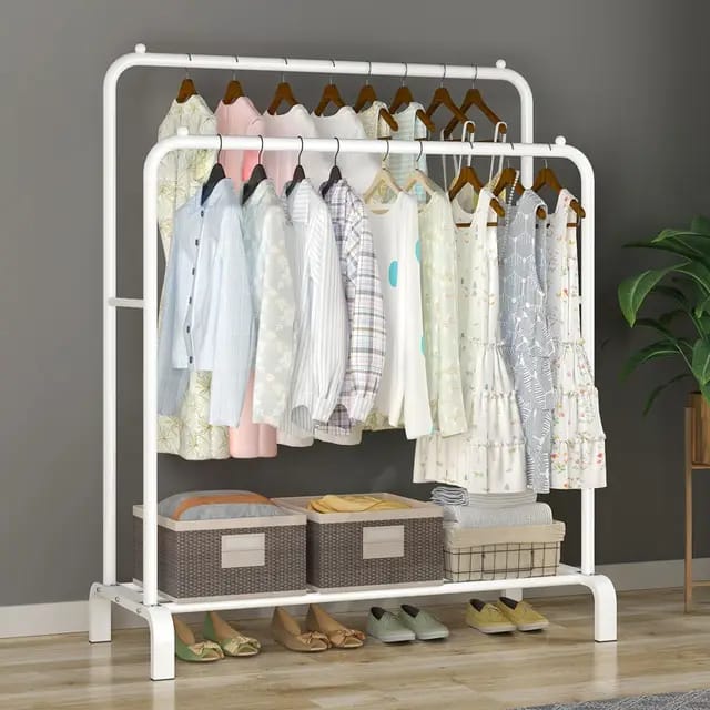 Straight Double clothes rack