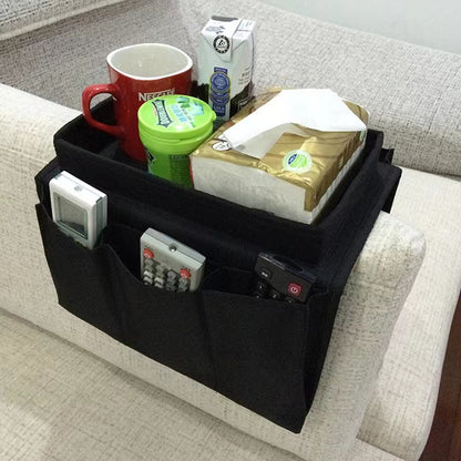 Sofa armrest organizer