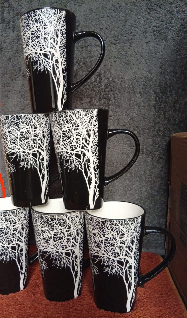 6Pc tree mugs set