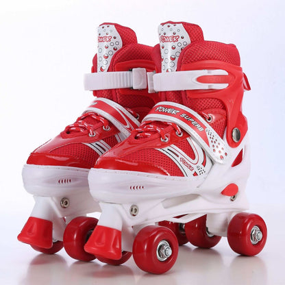 Skate shoes and guards set