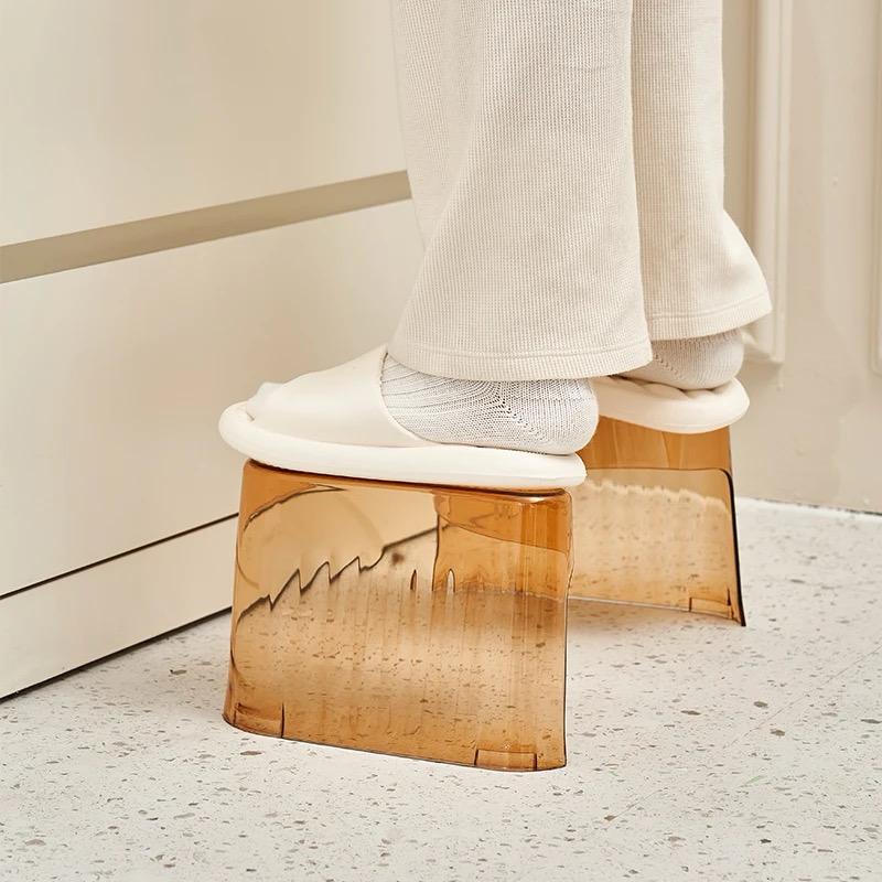 Acrylic Toilet foot stool -