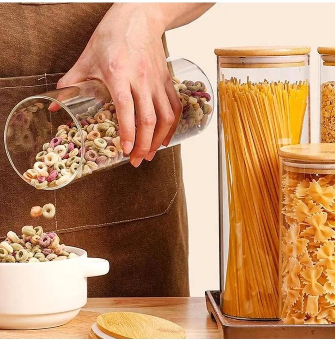 Cereal spaghetti containers
