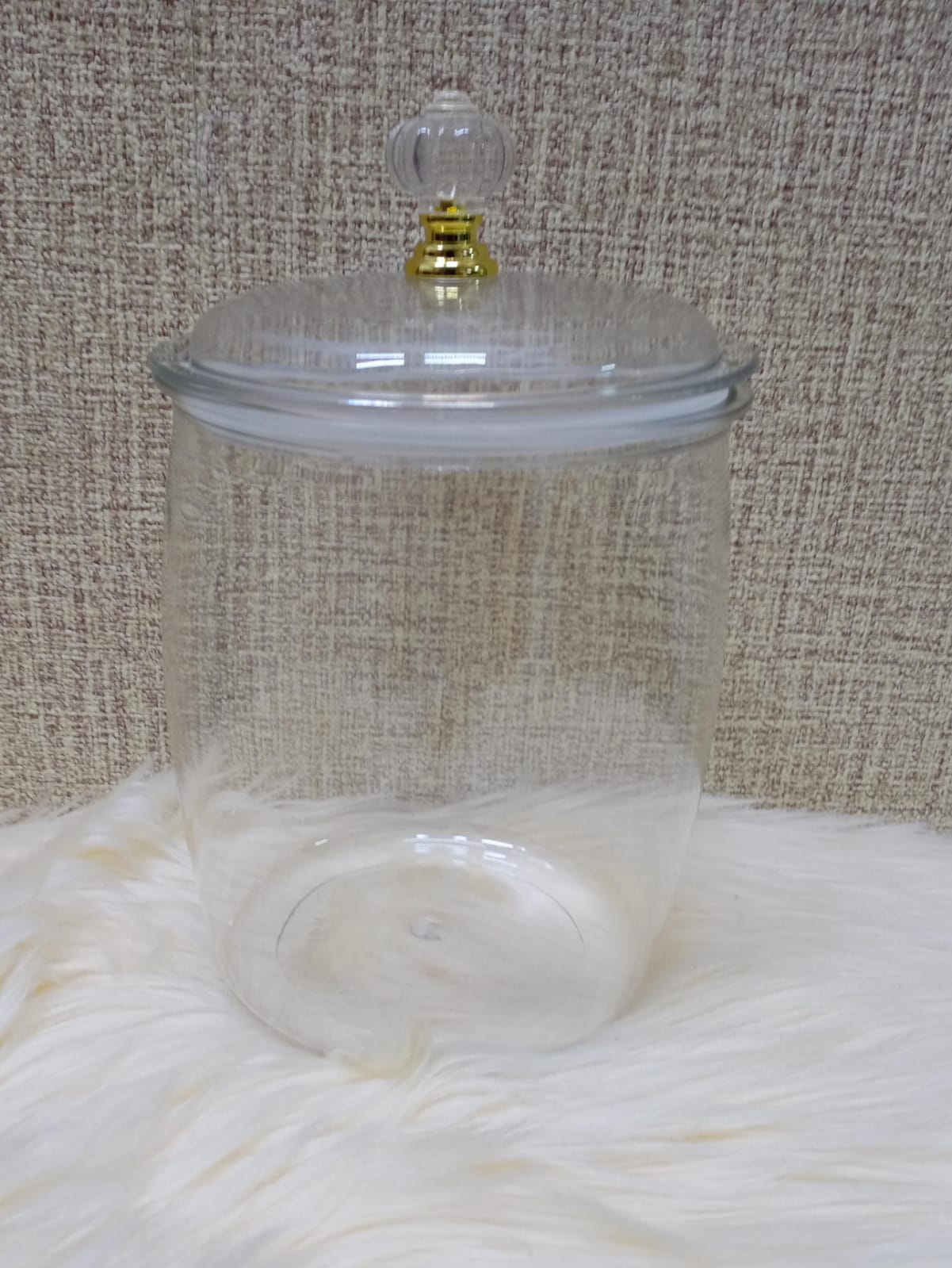 Acrylic cereal containers