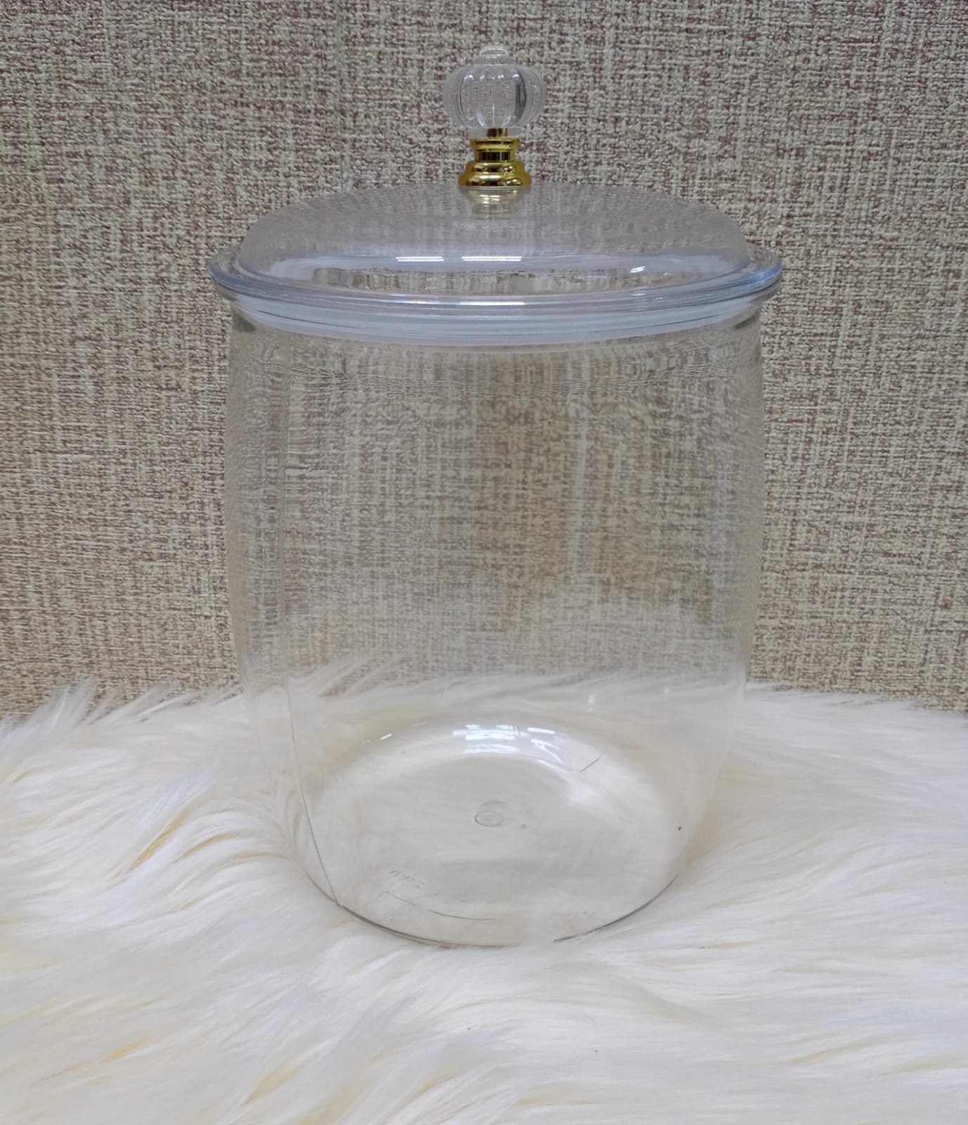 Acrylic cereal containers