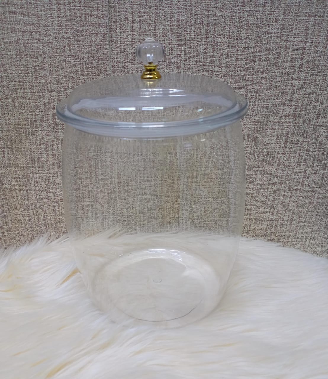 Acrylic cereal containers