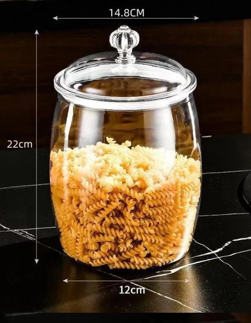 Acrylic cereal containers