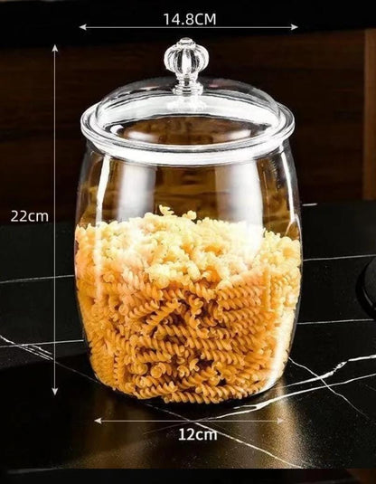 Acrylic cereal containers