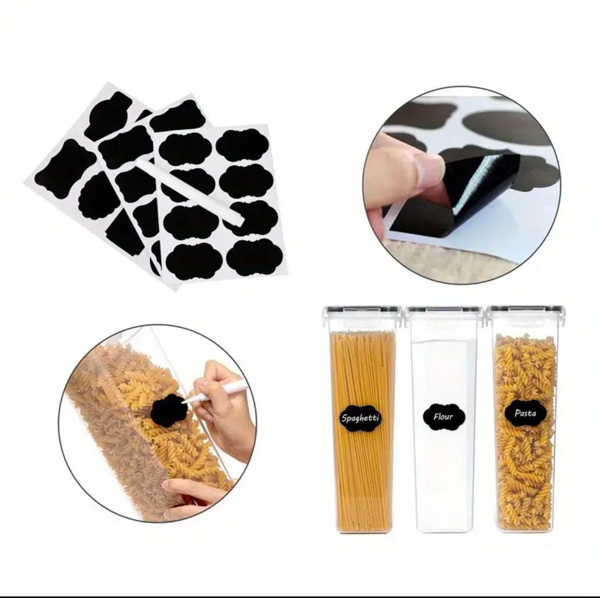 4pc Airtight Food Storage Containers