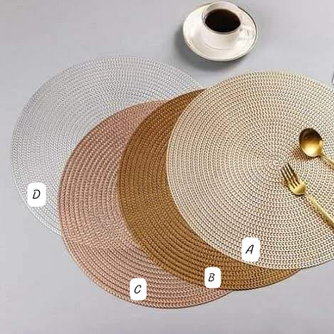 6 pcs Classy non ~ woven tablemats