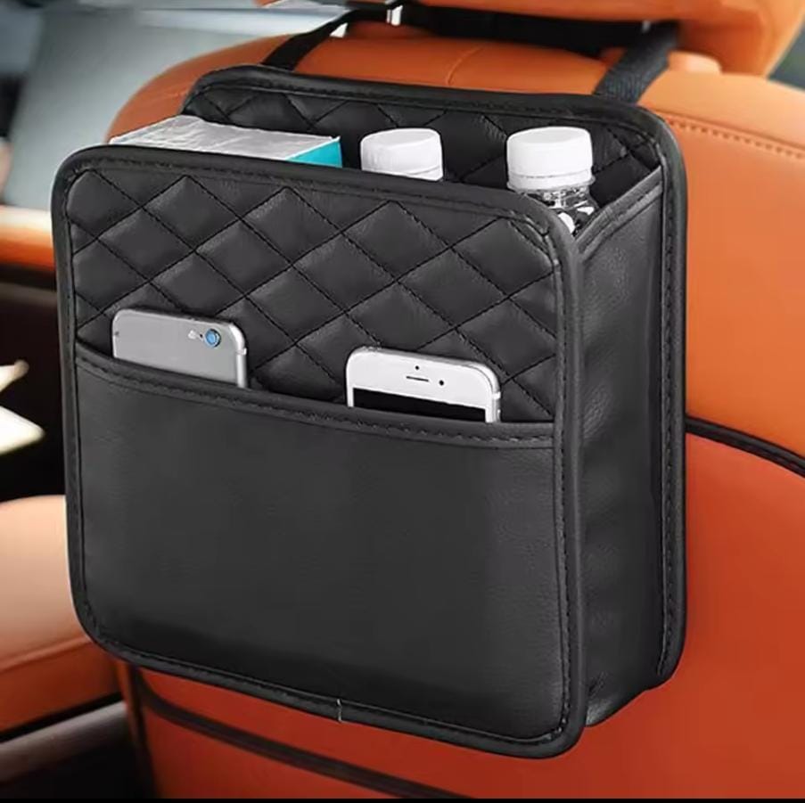 Car back seat organizer