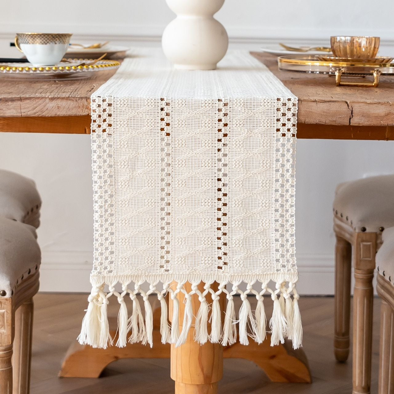 Table Runner with Tassel