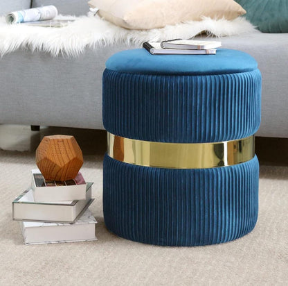 Decorative Foot Rest poofs with Storage stools