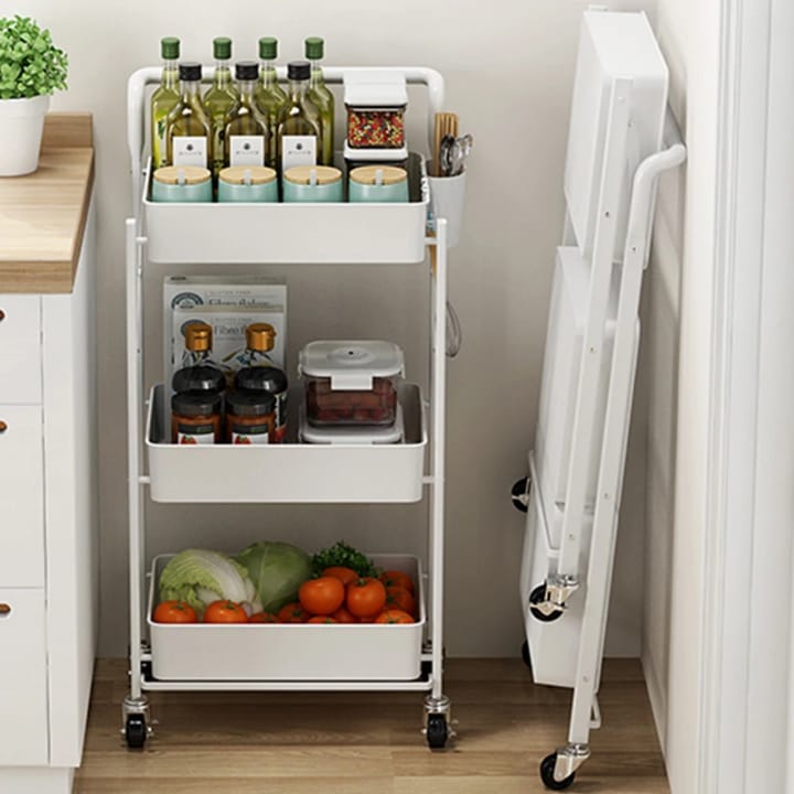 3-layers Metallic Storage Rack