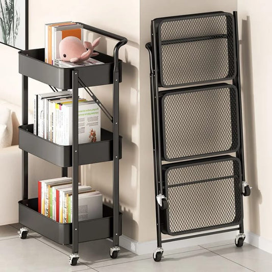 3-layers Metallic Storage Rack