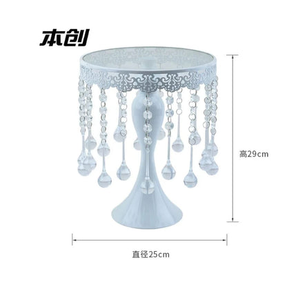 3Pcs White cake stand