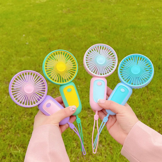 Rechargeable travel mini fan