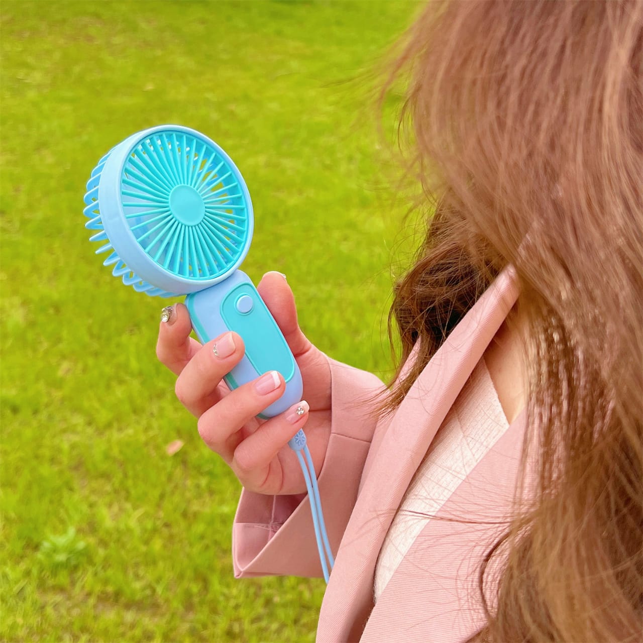 Rechargeable travel mini fan