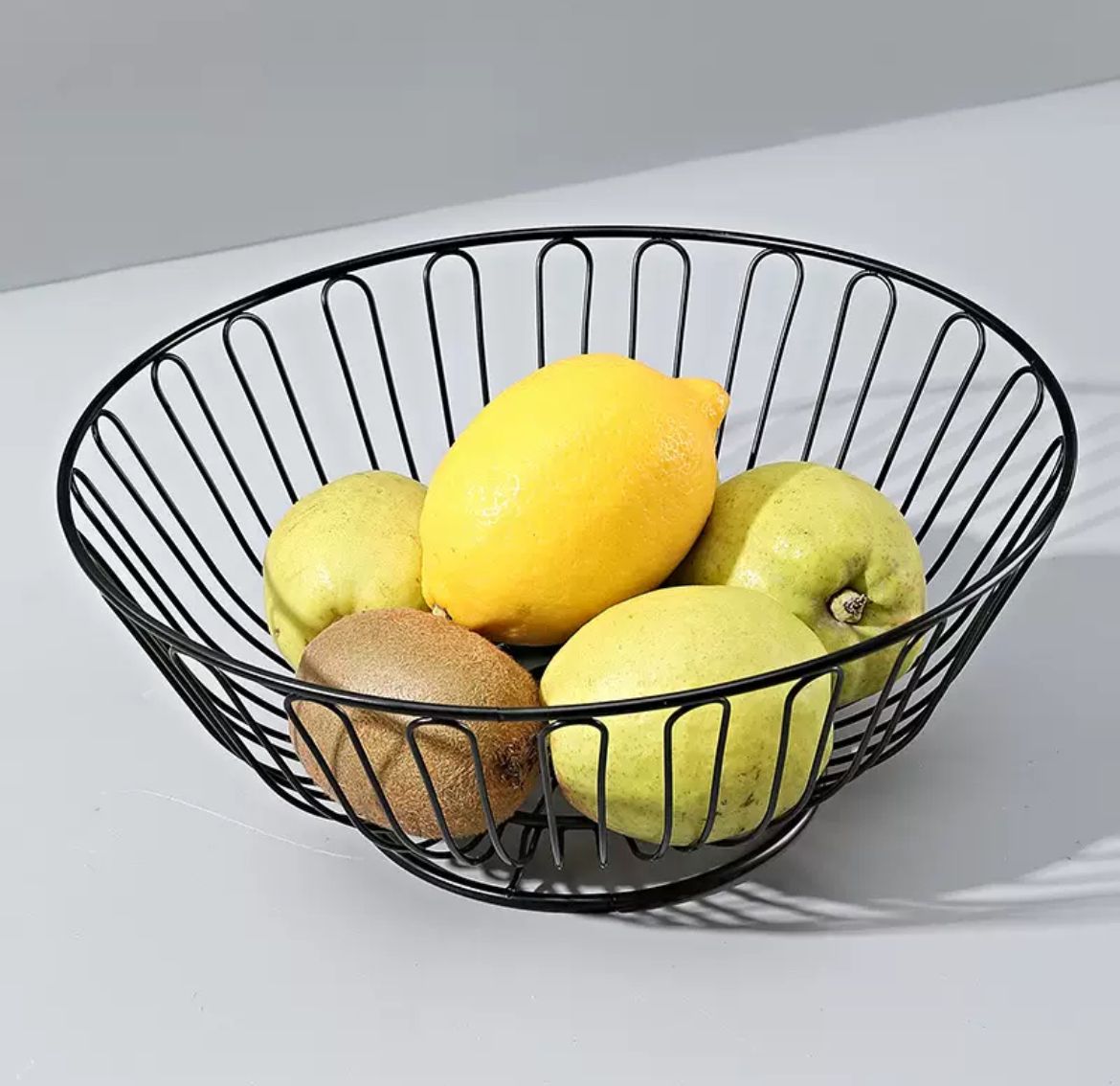 Round Metal Fruit Basket
