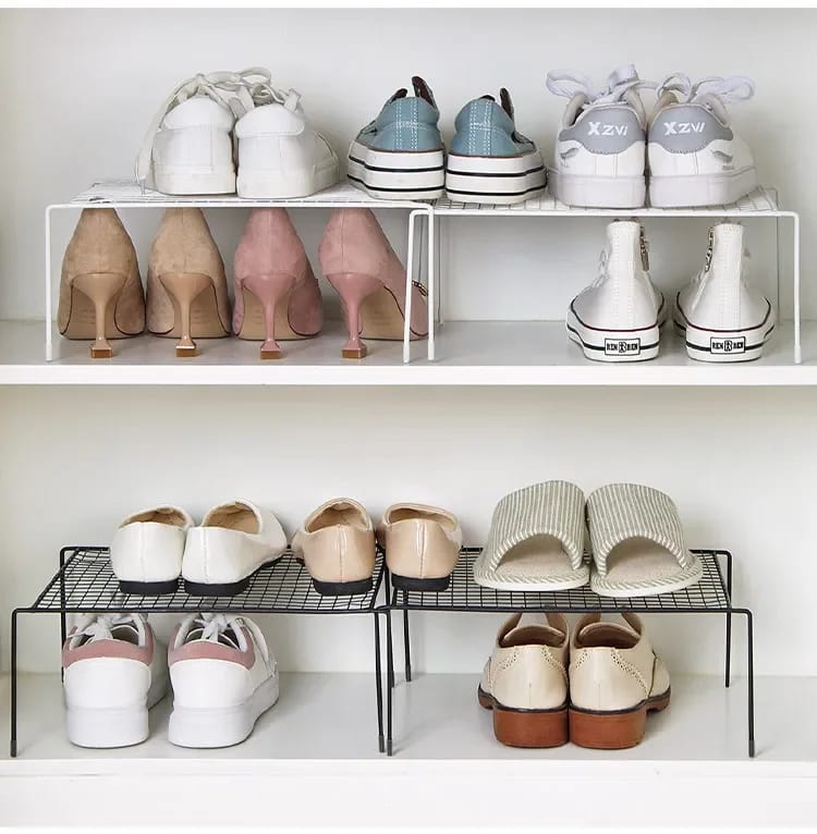 Expandable Metallic Cabinet Organizer
