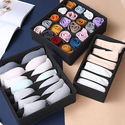 3Pc Drawer Closet Organizer