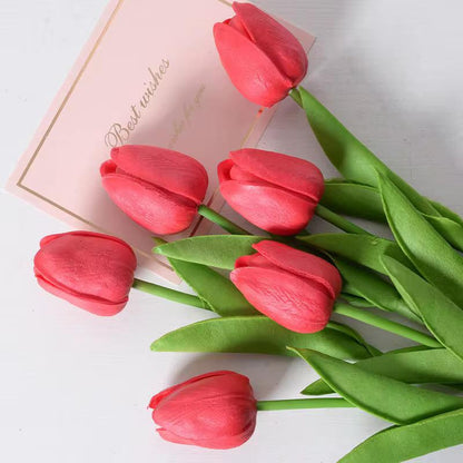 3 pcs Artificial Tulip Flowers