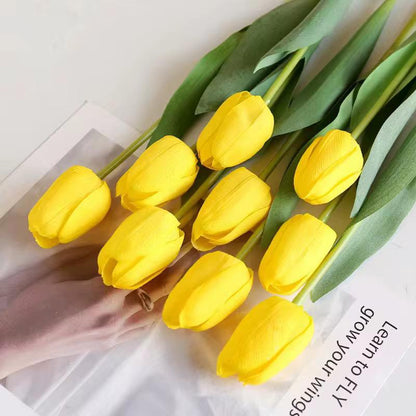 3 pcs Artificial Tulip Flowers