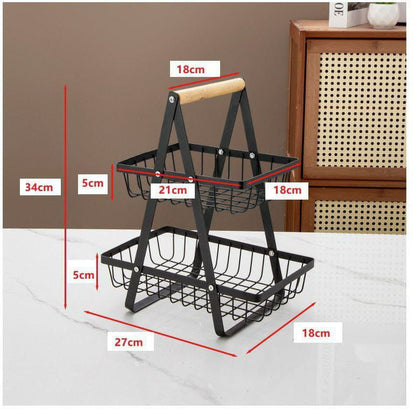2-Tier Fruit Basket
