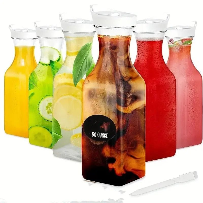 Square pitcher jars
