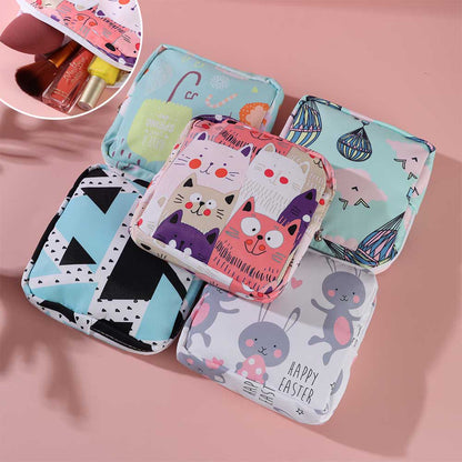 Women sanitary napkin pad cotton bag