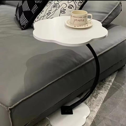 C shaped Bedside Table
