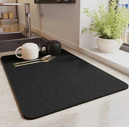 Nonslip Drain dish drying mat
