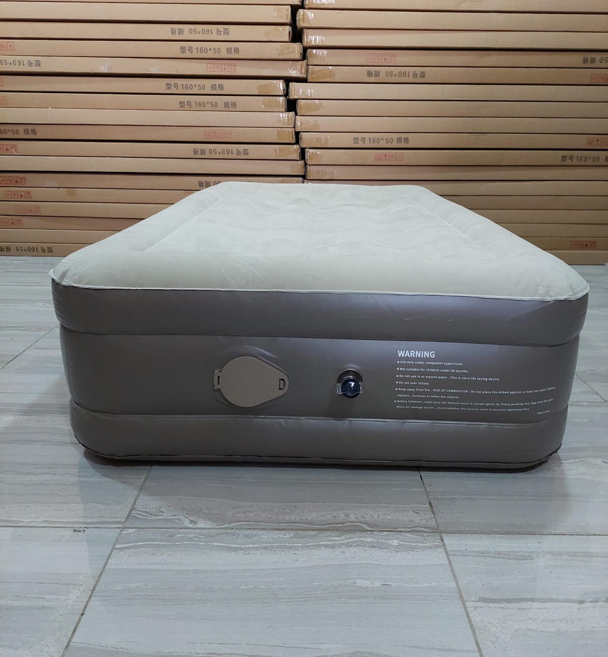 Inflatable air bed