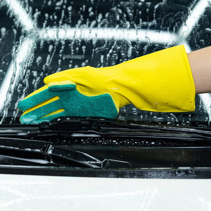 Silicone  cleaning gloves