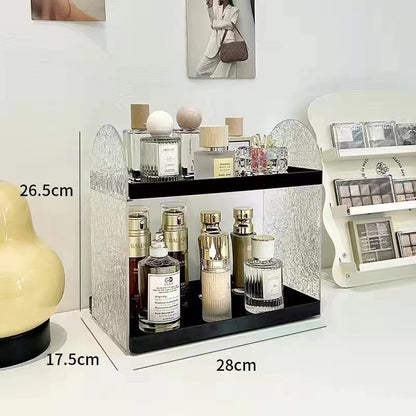 2 tier Acrylic Storage Rack