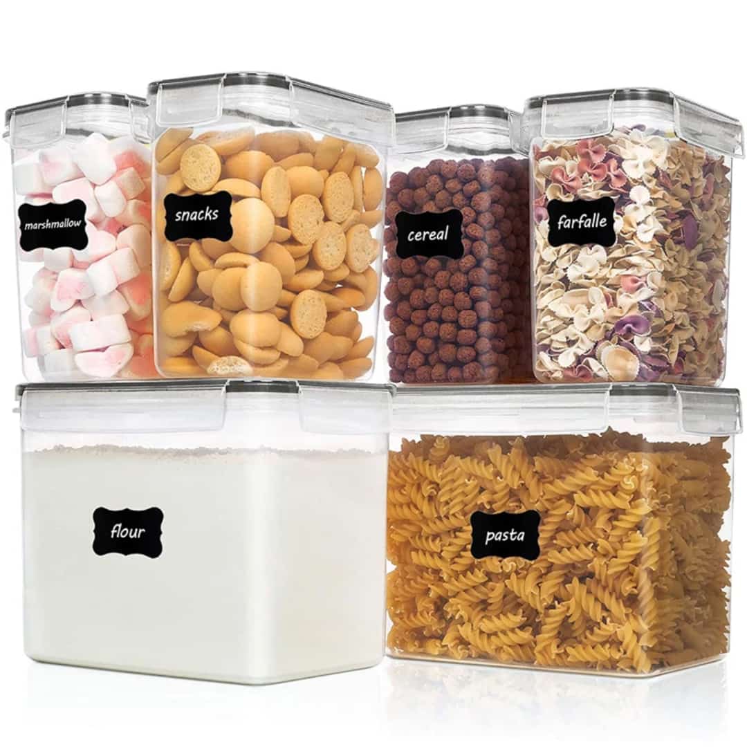 6pcs Airtight food storage containers