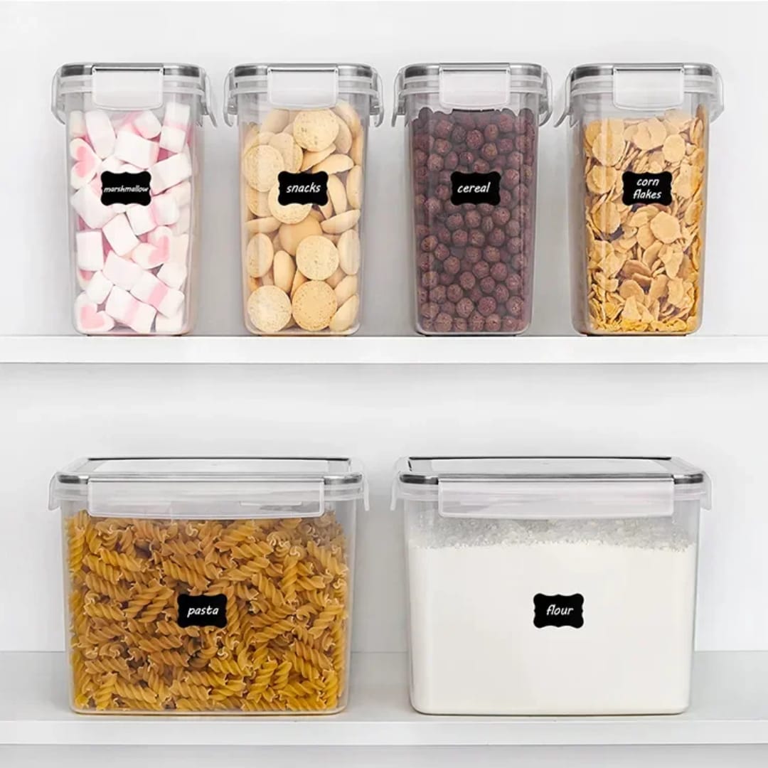 6pc  Airtight food storage containers