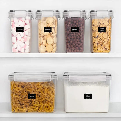 6pc  Airtight food storage containers