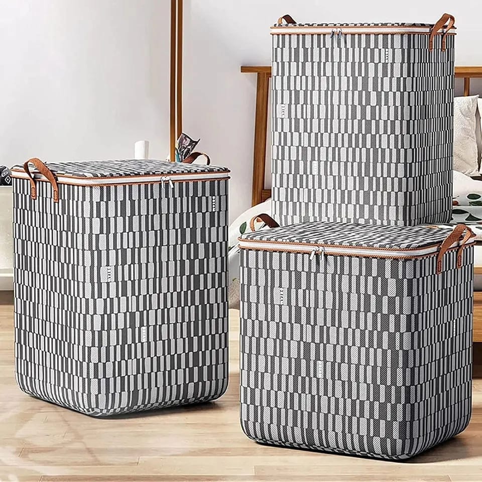 3pc  Duvet/Closet Organizer