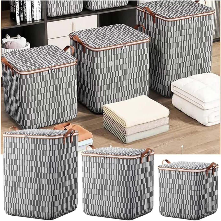3pc  Duvet/Closet Organizer