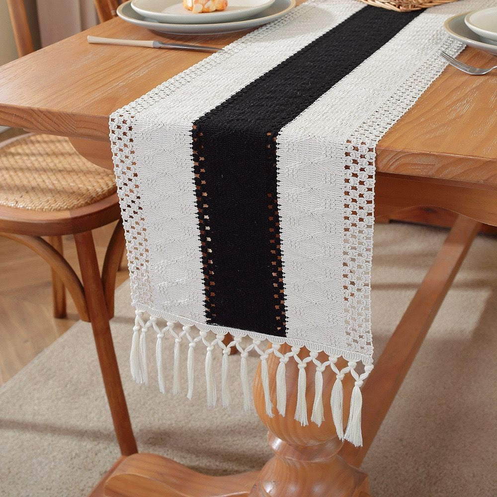 Tassels Bohemian Table Runner