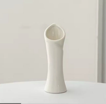 Leaf Ceramic flower Vase