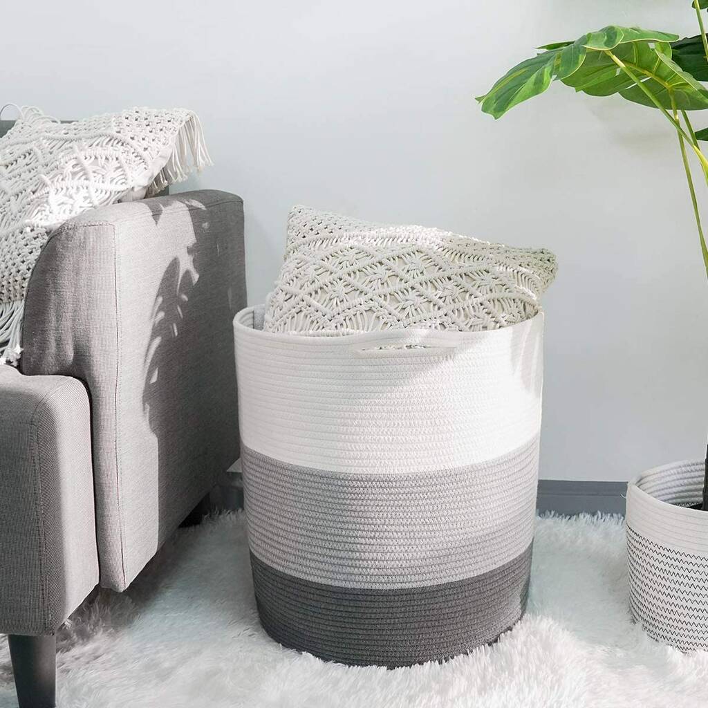 Cotton Woven Rope Basket