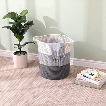 Cotton Woven Rope Basket