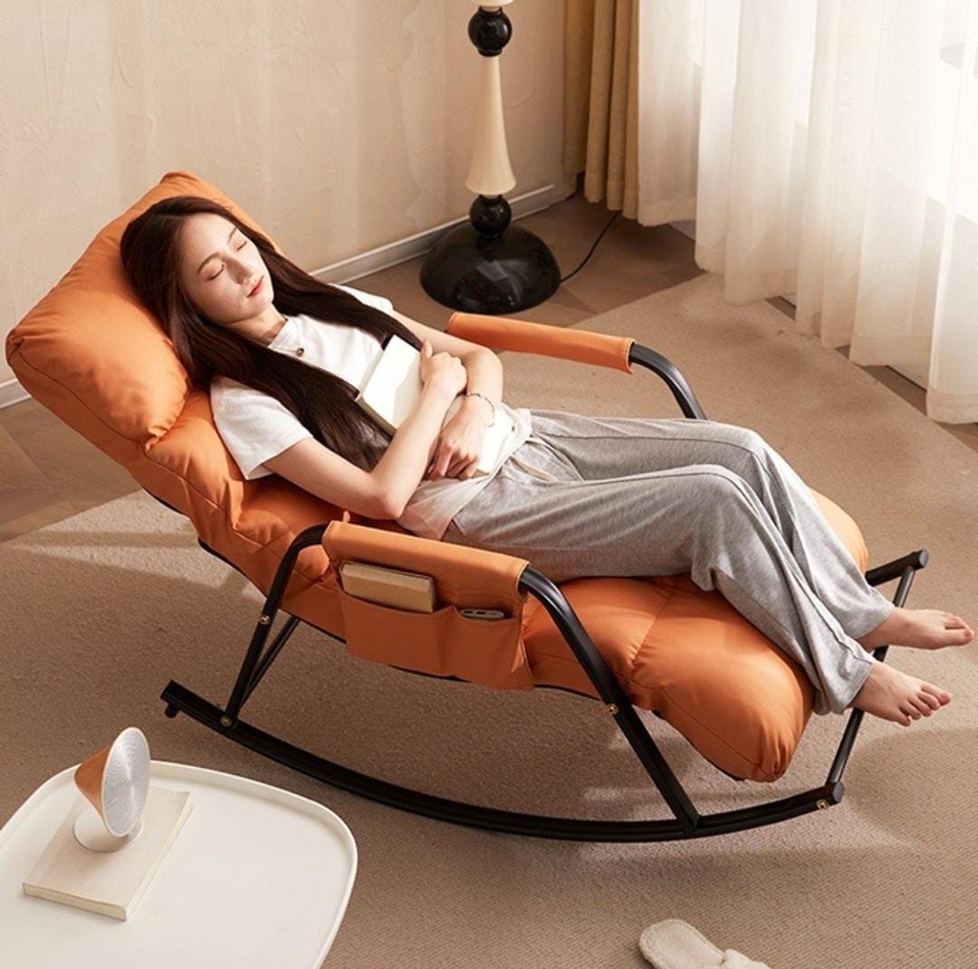 Adjustable Back Rocking Chair